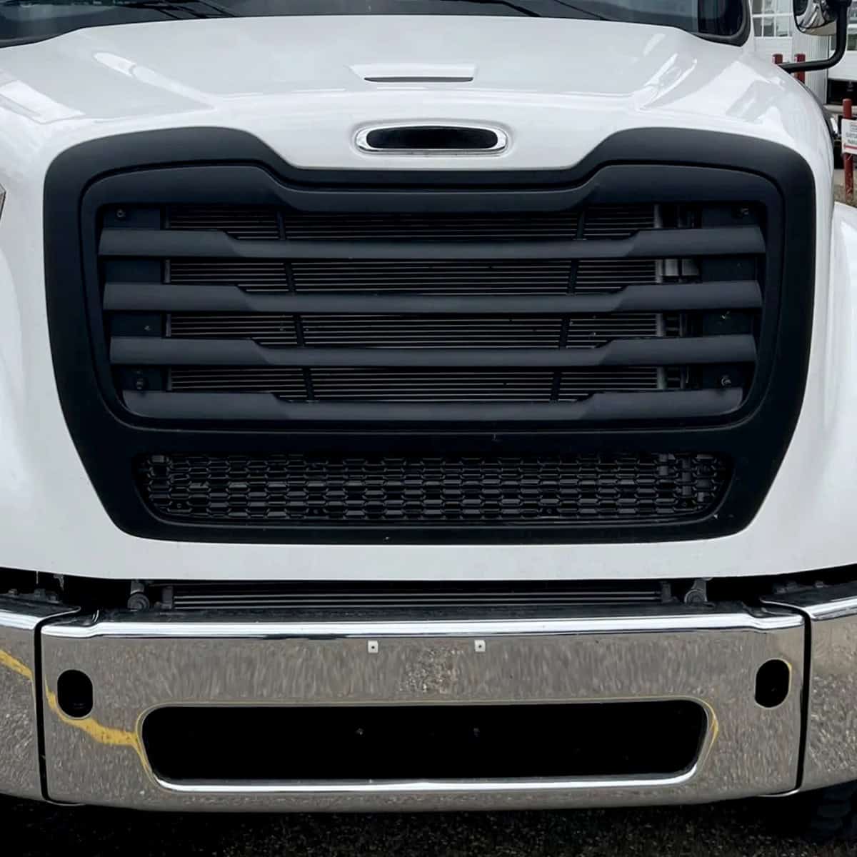 Grille Surround For 2024-2026 Freightliner M2 112 - Black 5 Grille Surround For 2024-2026 Freightliner M2 112 - Black