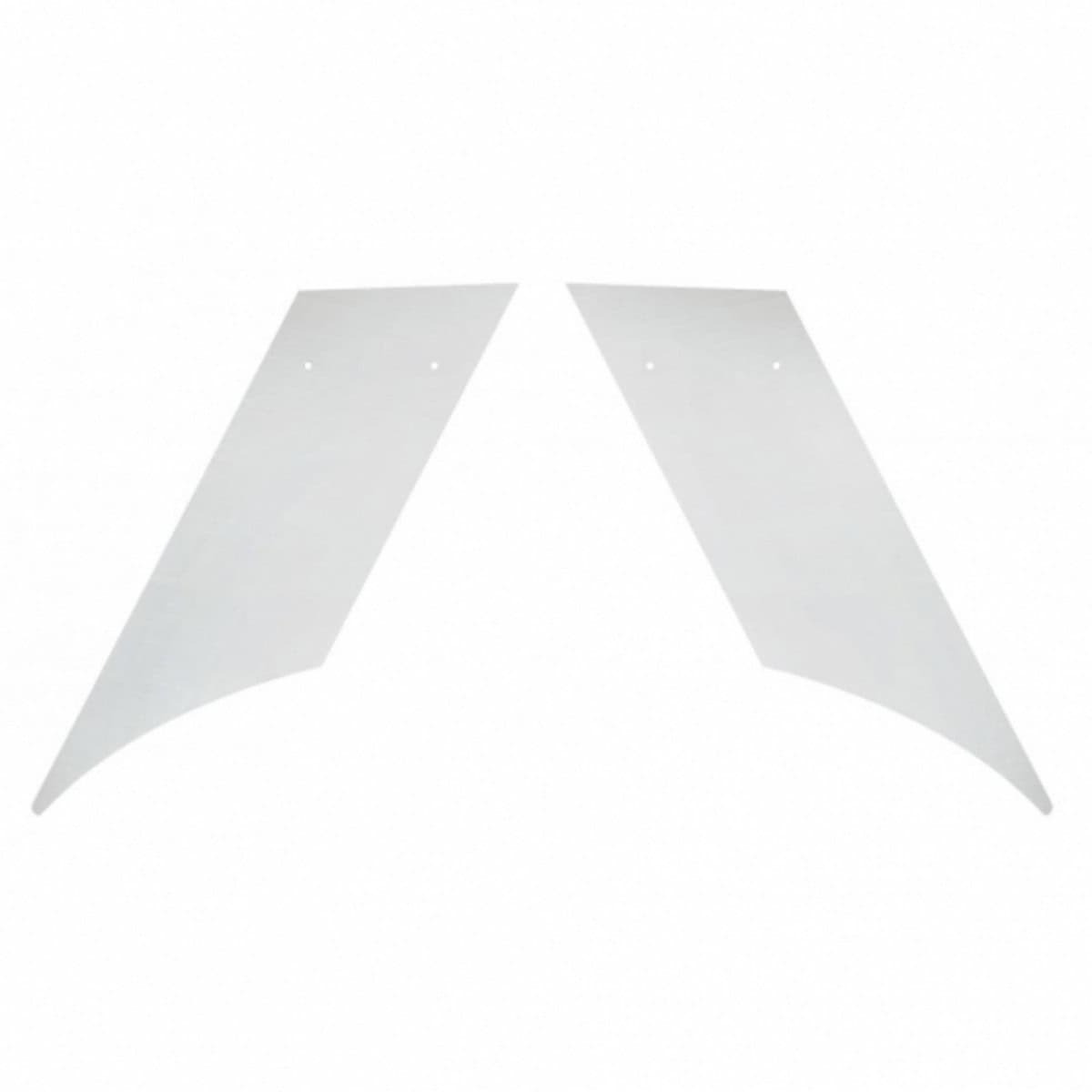 Peterbilt 389 Stainless Hood Emblem Accents