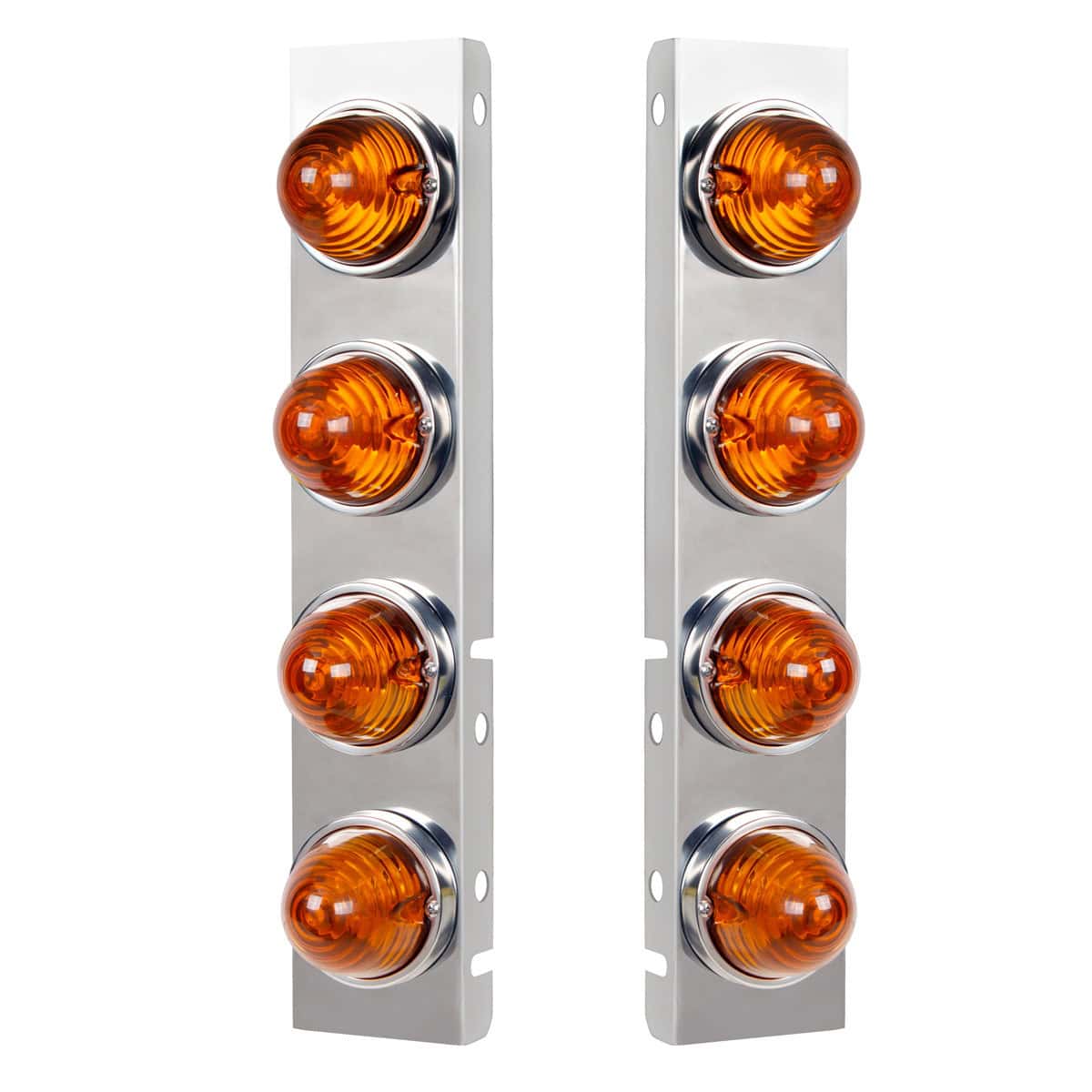 Peterbilt 8-Light Glass Beehive Air Cleaner Bracket