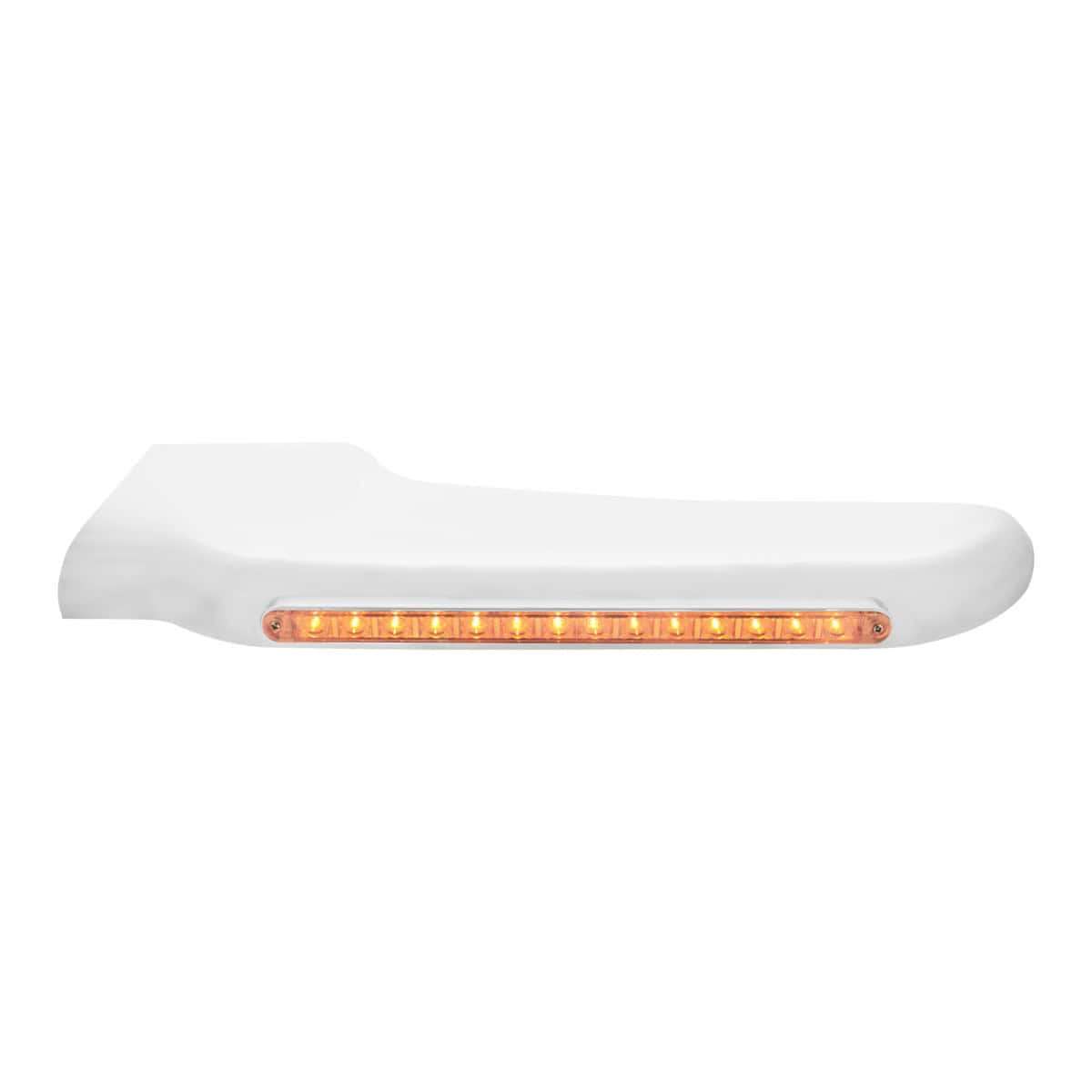 Peterbilt 389 14 LED Fender Covers – Chrome