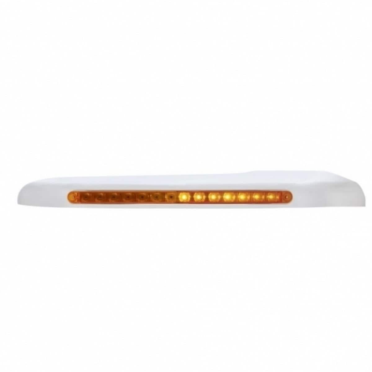 Peterbilt 389 Sequential Fender Covers – Amber 5 Peterbilt 388/389 Sequential Fender Covers