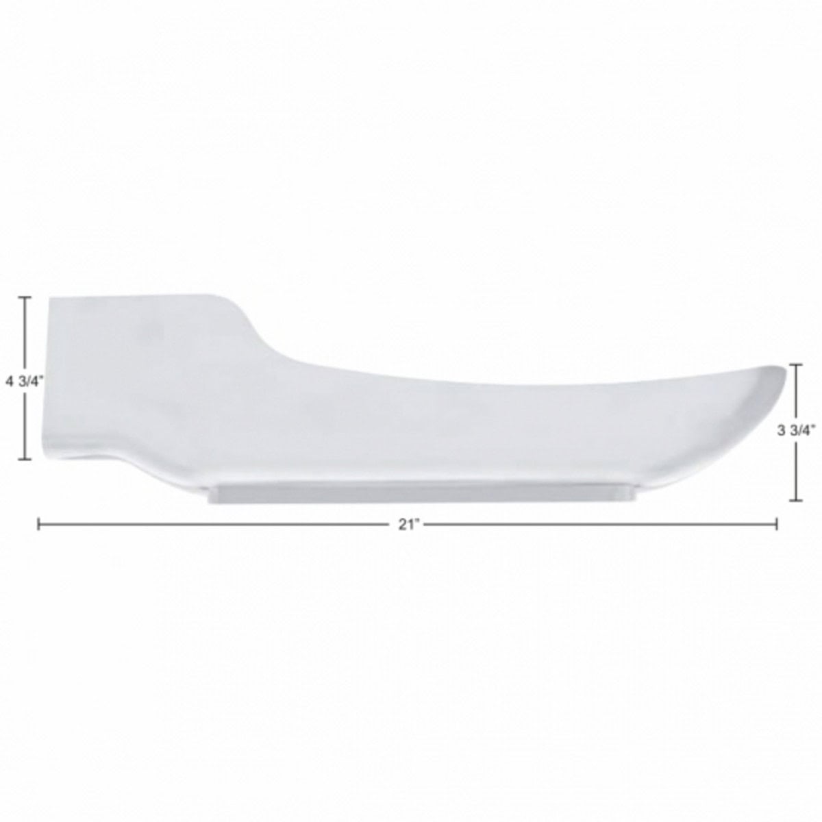 Peterbilt 389 Sequential Fender Covers – Clear 3 Peterbilt 388/389 Sequential Fender Covers