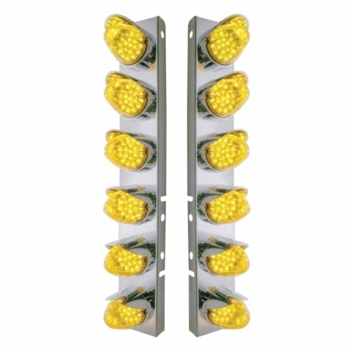 Peterbilt 12-Light Reflector Air Cleaner Bracket