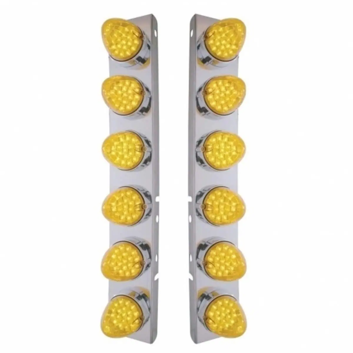 Peterbilt 12-Light Reflector Air Cleaner Lights