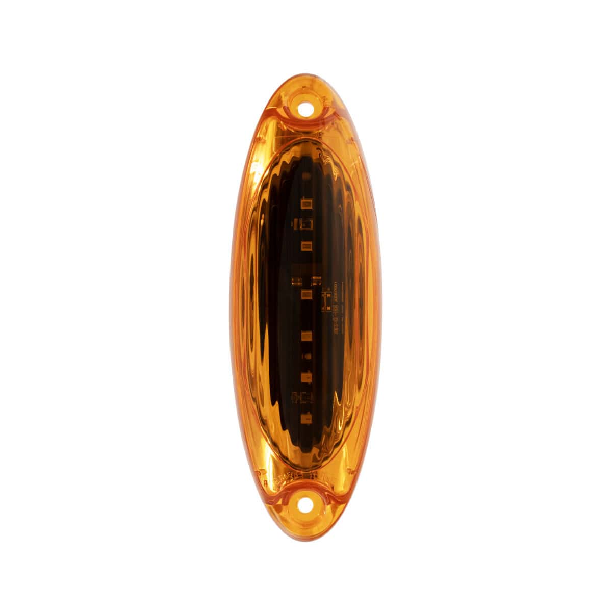 6 LED Cab Light For 2008-2017 Freightliner Cascadia-Amber Lens