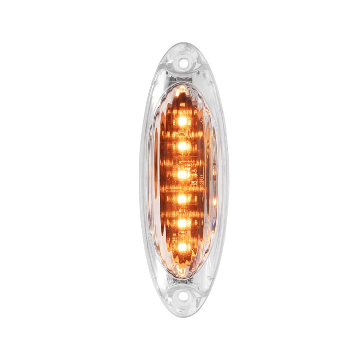 6 LED Cab Light For 2008-2017 Freightliner Cascadia-Clear Lens