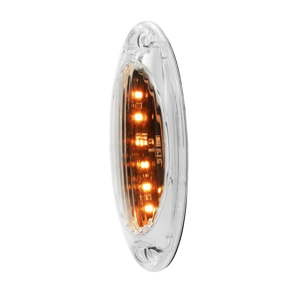 6 Led Cab Light For 2008-2017 Freightliner Cascadia-Clear Lens 3 6 LED Cab Light For 2008-2017 Freightliner Cascadia-Clear Lens