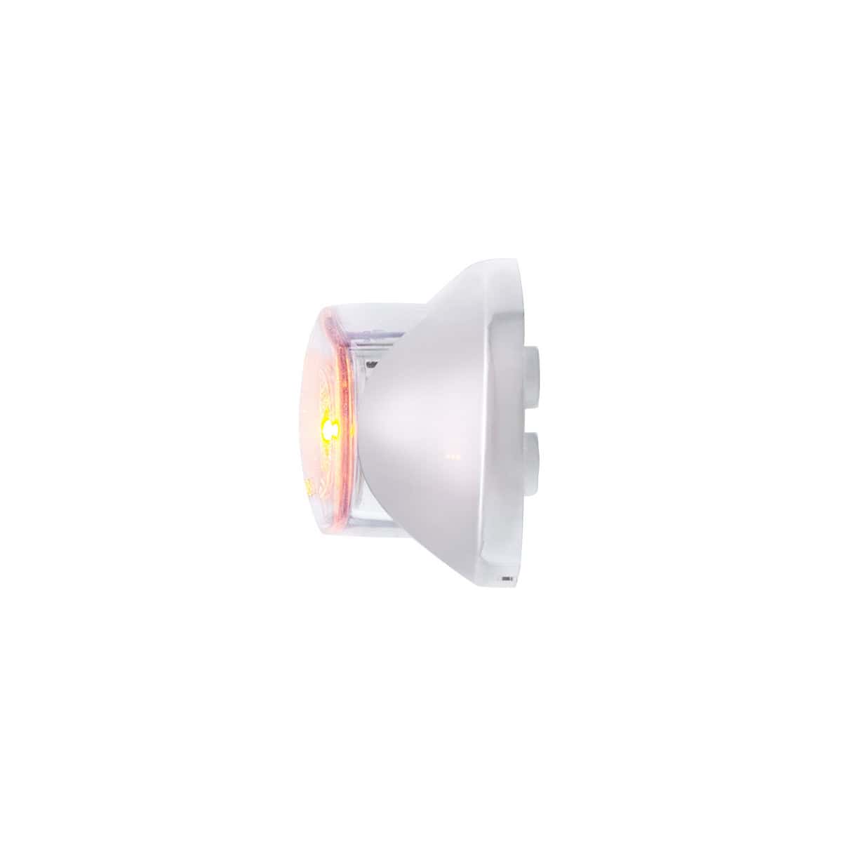5 Led Reflector Auxiliary/Utility Light With Side Ditch Light - Amber Led/Clear Lens 6 5 LED Reflector Auxiliary/Utility Light With Side Ditch Light - Amber LED/Clear Lens