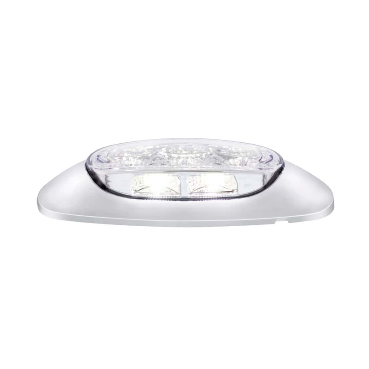 5 Led Reflector Auxiliary/Utility Light With Side Ditch Light -White Led/Clear Lens 4 5 LED Reflector Auxiliary/Utility Light With Side Ditch Light -White LED/Clear Lens