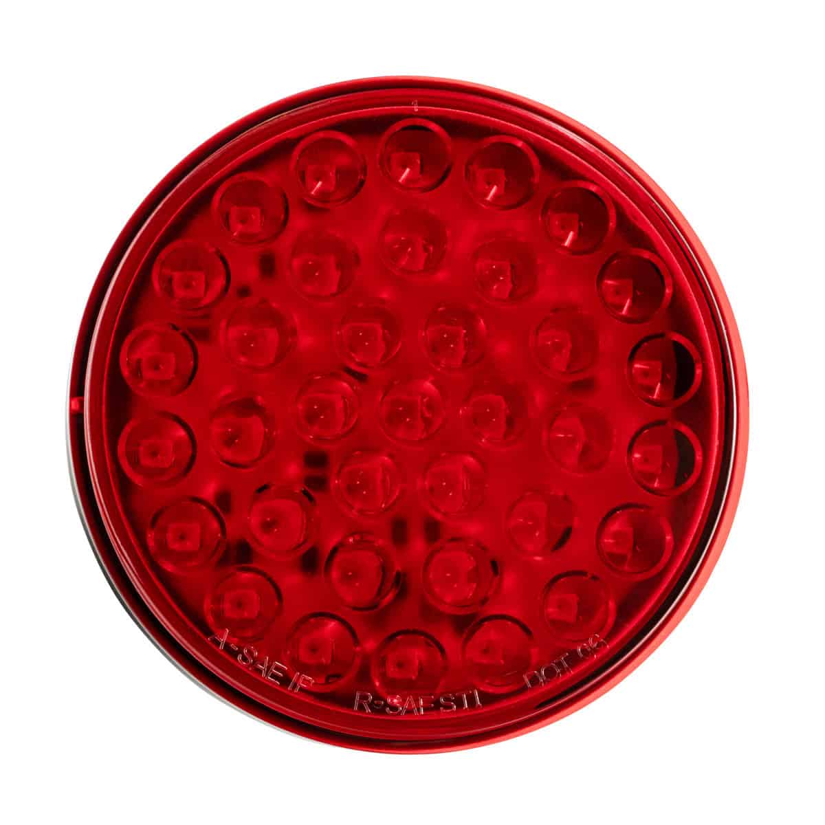 36 LED 4" Round Stop/Turn/Tail Light - Red/Red Lens