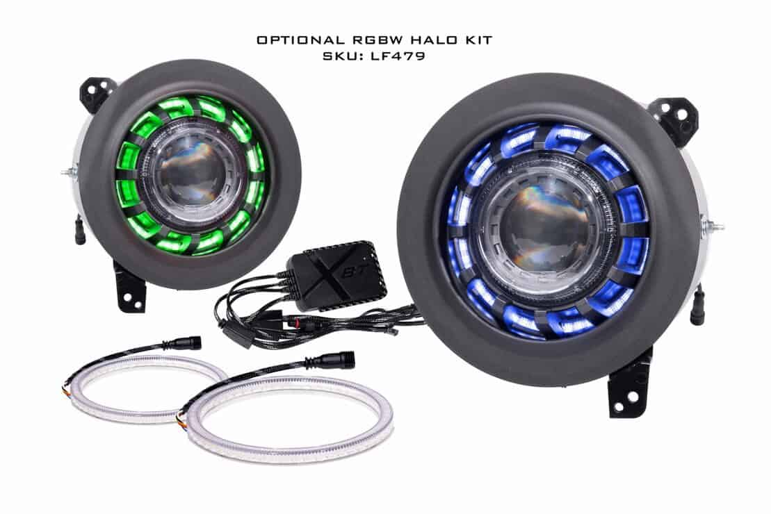 Morimoto 18-26 Jeep Wrangler Jl Super7 Led Headlights 3 Morimoto 18-26 Jeep Wrangler JL Super7 LED Headlights