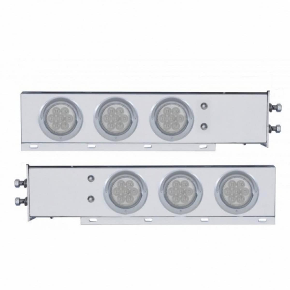 Ss Rear Light Bar With 4&Quot; Led Lights 1 SS Rear Light Bar With 4" LED Lights