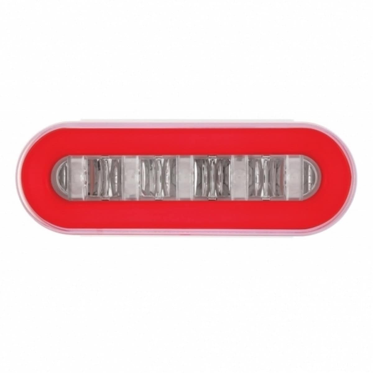 Ss Rear Light Bar With 6 Oval Led Glolights 3 SS Rear Light Bar With 6 Oval LED GloLights