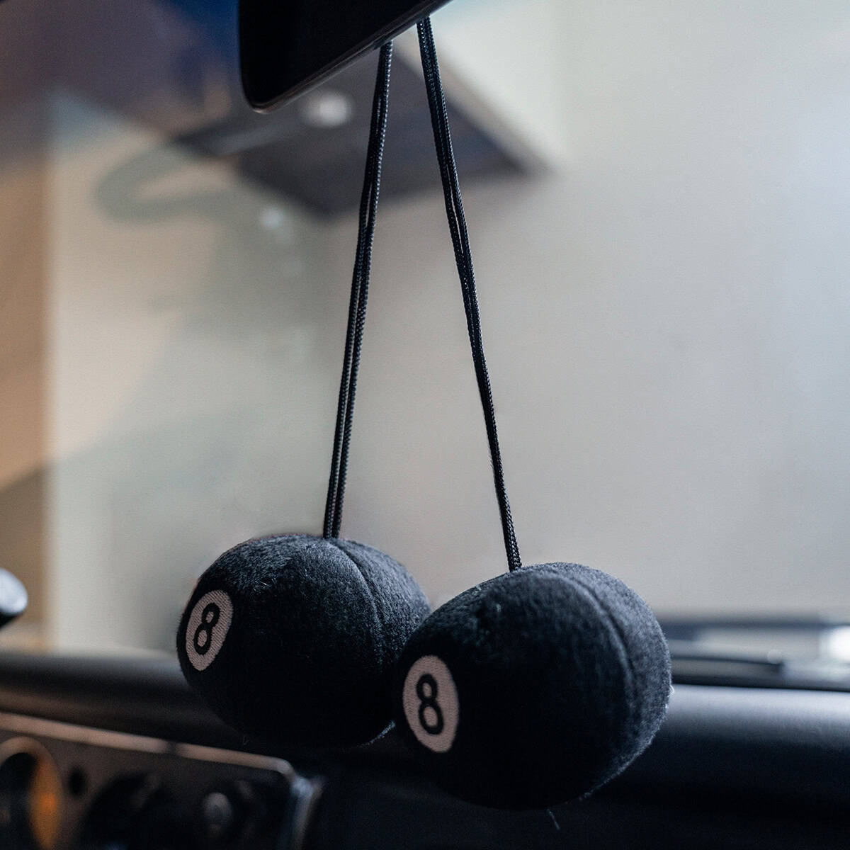 3&Quot; Round Fuzzy 8-Ball (Pair) 3 3" Round Fuzzy 8-Ball (Pair)