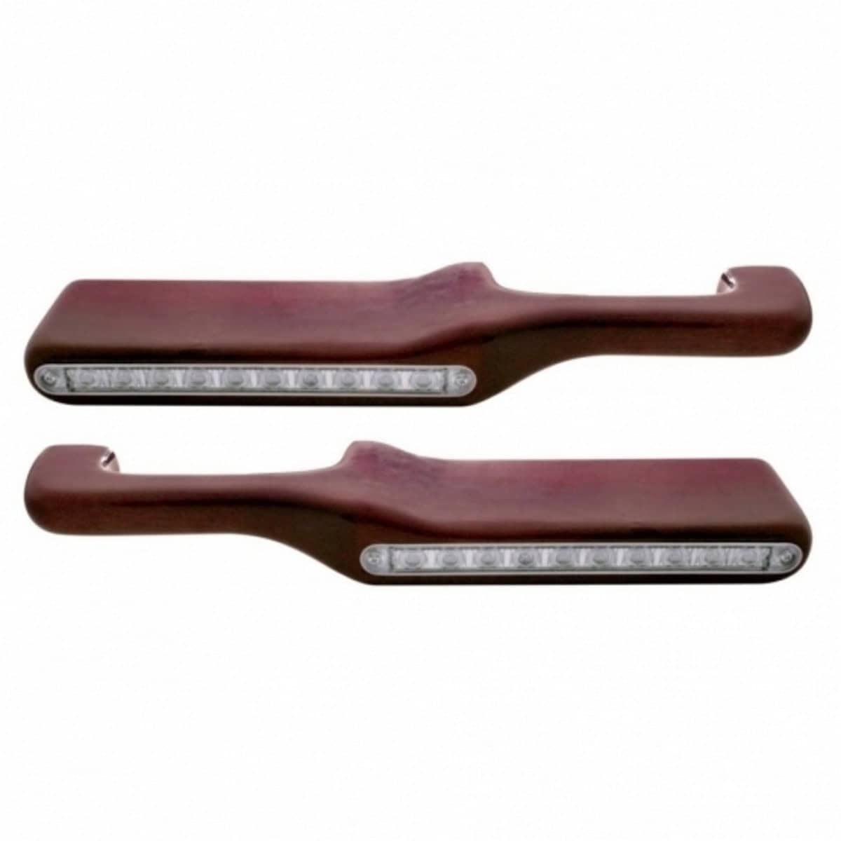 Peterbilt Wood Armrest With LED Lights