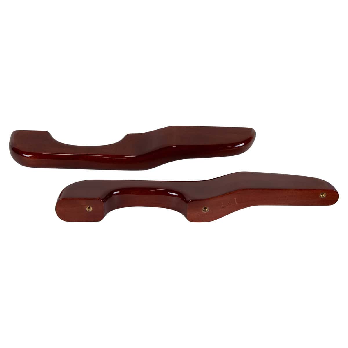 Peterbilt Reversed Wood Armrest Pair