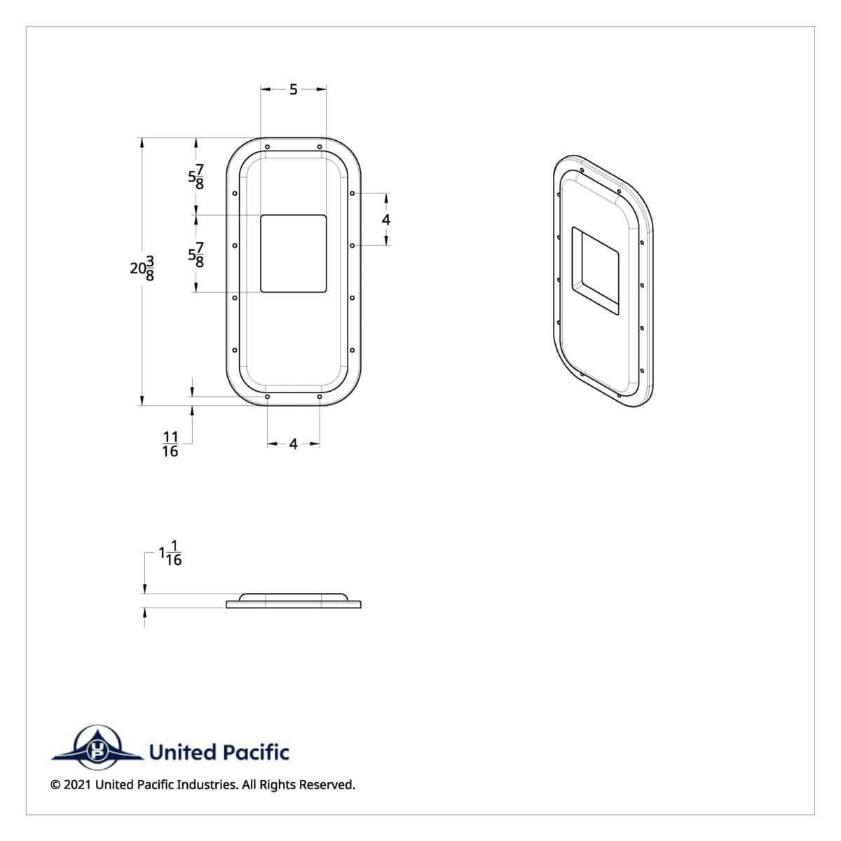 2005+ Peterbilt Wood Shift Plate