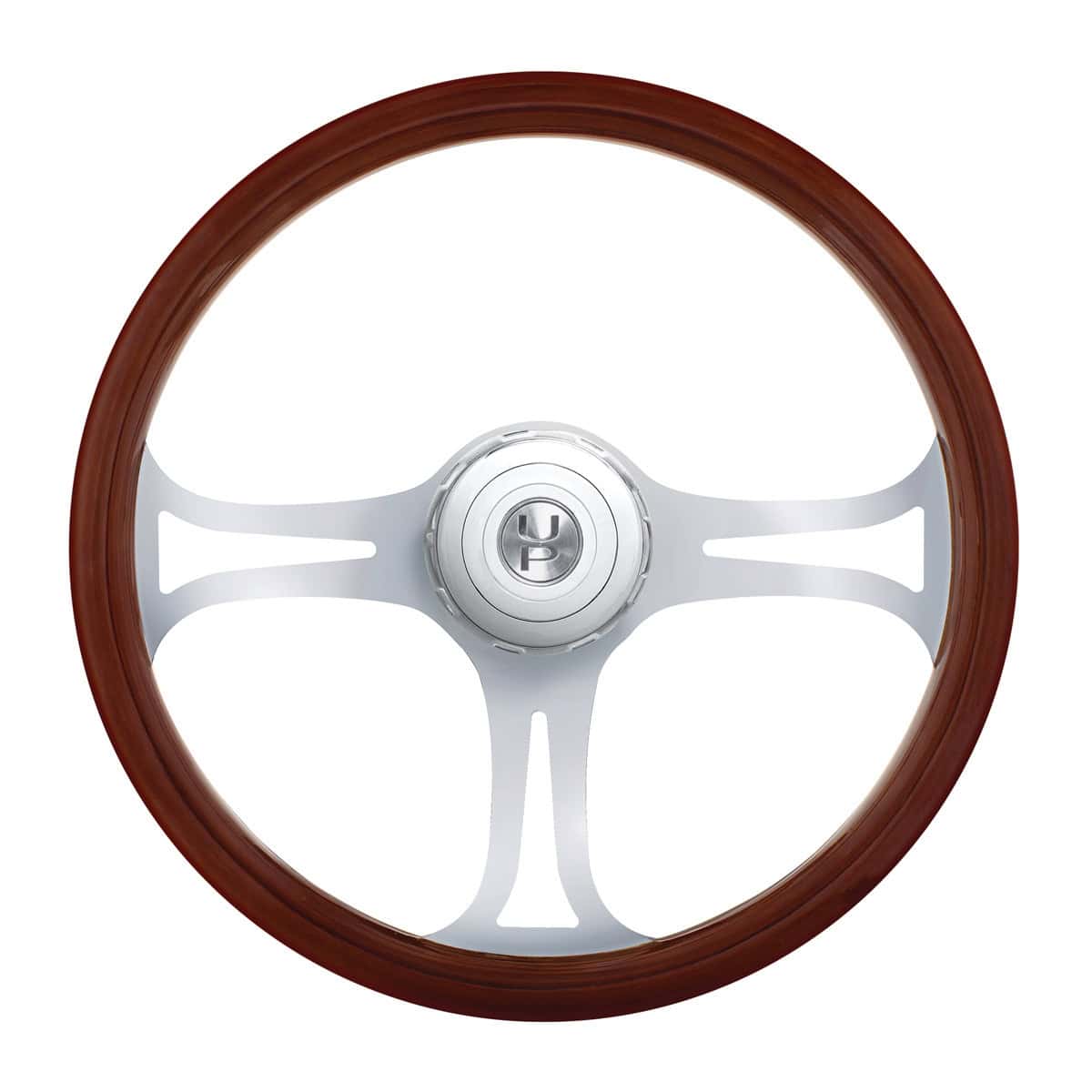 Peterbilt/Kenworth Chrome Steering Wheel Kit