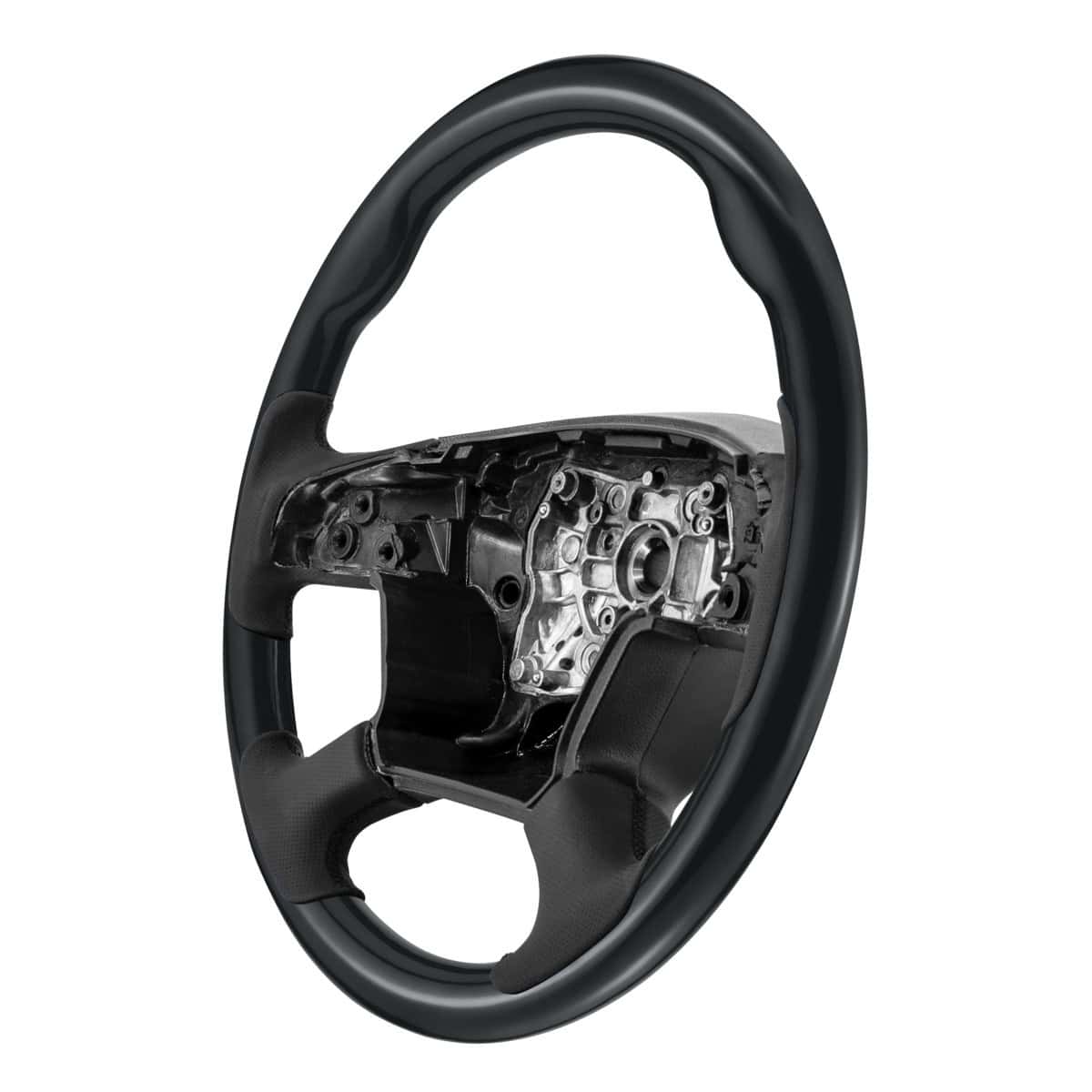 18" YourGrip Wood Candy Color Steering Wheel For 2018-2026 Freightliner Cascadia