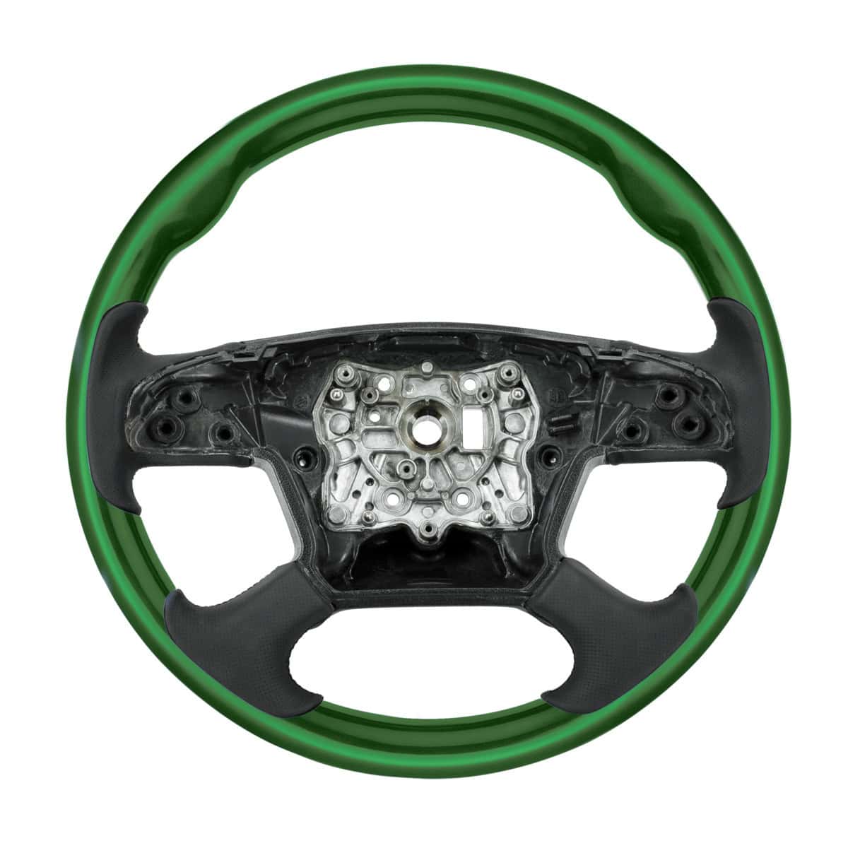 18&Quot; Yourgrip Wood Candy Color Steering Wheel For 2018-2026 Freightliner Cascadia 7 18" YourGrip Wood Candy Color Steering Wheel For 2018-2026 Freightliner Cascadia