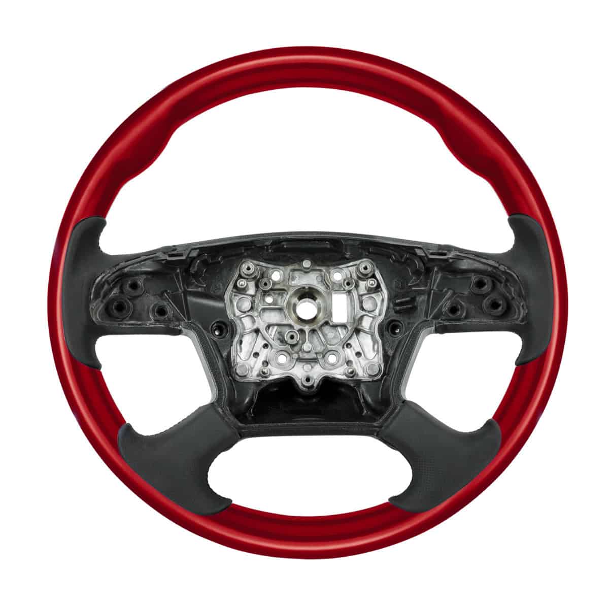 18&Quot; Yourgrip Wood Candy Color Steering Wheel For 2018-2026 Freightliner Cascadia 9 18" YourGrip Wood Candy Color Steering Wheel For 2018-2026 Freightliner Cascadia