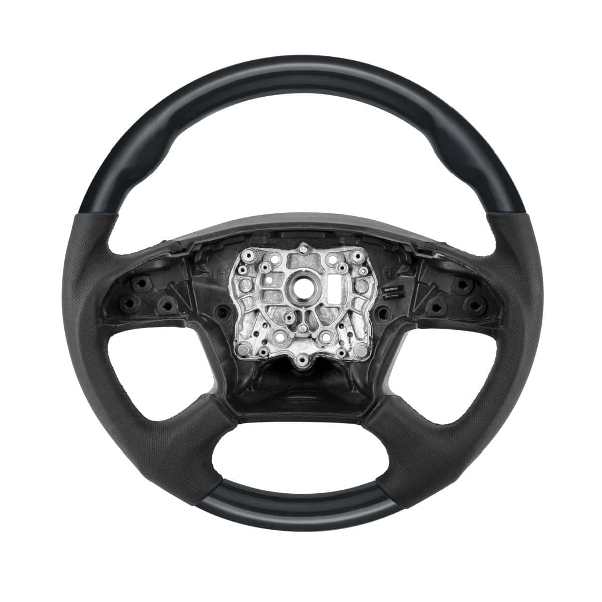 18" YourGrip Leather & Wood Candy Color Steering Wheel For 2018-2026 Freightliner Cascadia