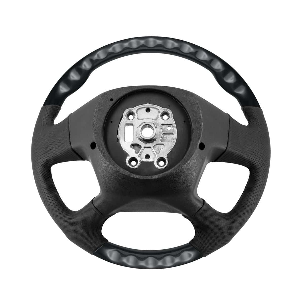 18" YourGrip Leather & Wood Candy Color Steering Wheel For 2018-2026 Freightliner Cascadia