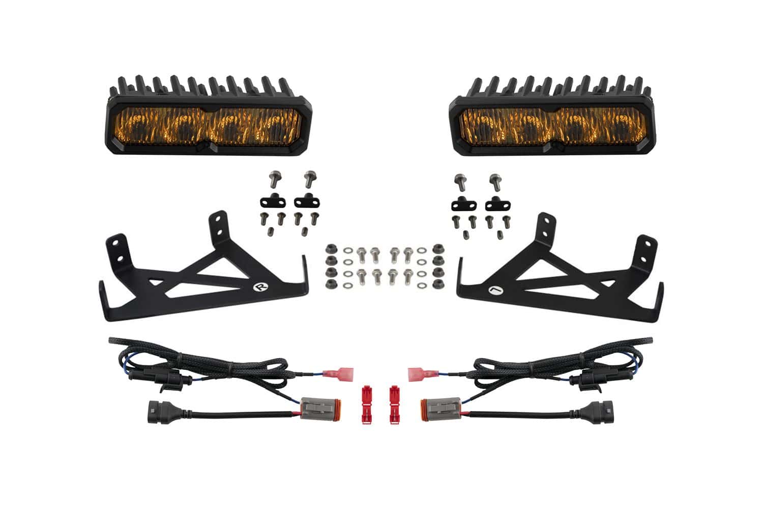 Diode Dynamics SS6 LED Fog Light Kit for 2020-2022 Ford Super Duty (w/ LED Fog Lights)
