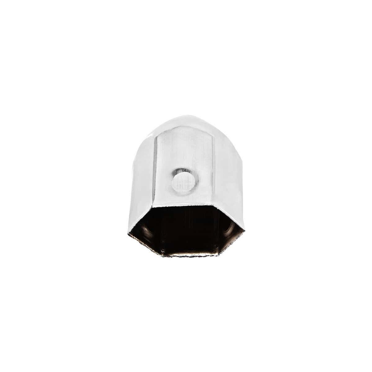 1-1/2&Quot; X 2-1/4&Quot; Chrome Steel Pointed Nut Covers 4 1-1/2" x 2-1/4" Chrome Steel Pointed Nut Covers (10-Pack)