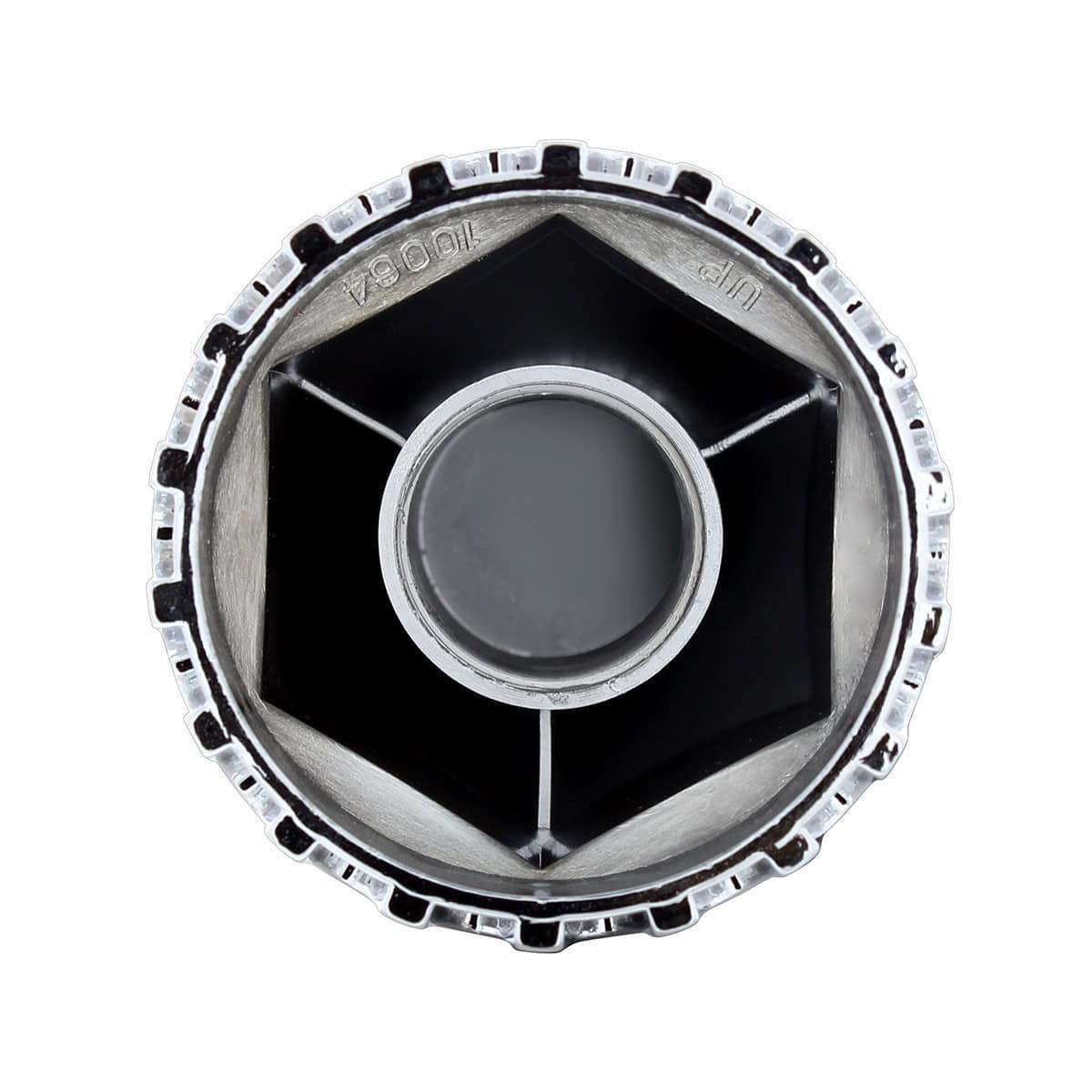 33mm x 2-3/4" Chrome Plastic Original Nut Covers - Thread-On