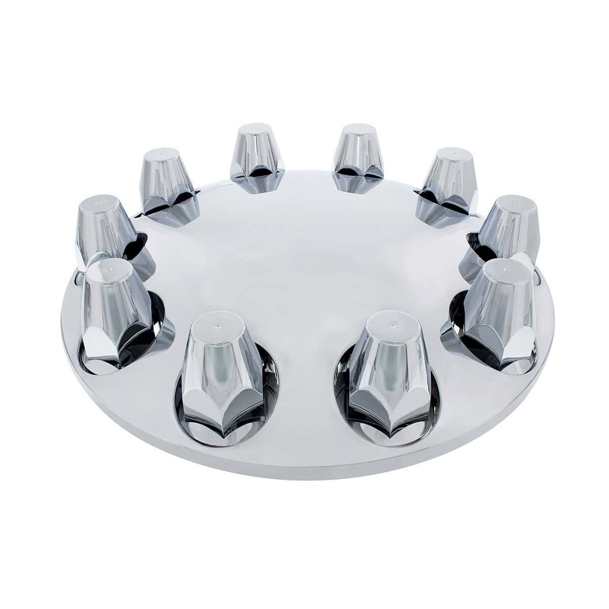 Moon Front Axle Cover With 33mm Thread-On Nut Cover - Chrome