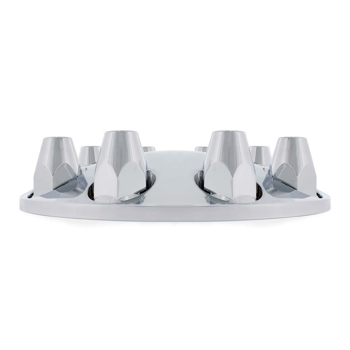 Moon Front Axle Cover With 33Mm Thread-On Nut Cover - Chrome 2 Moon Front Axle Cover With 33mm Thread-On Nut Cover - Chrome