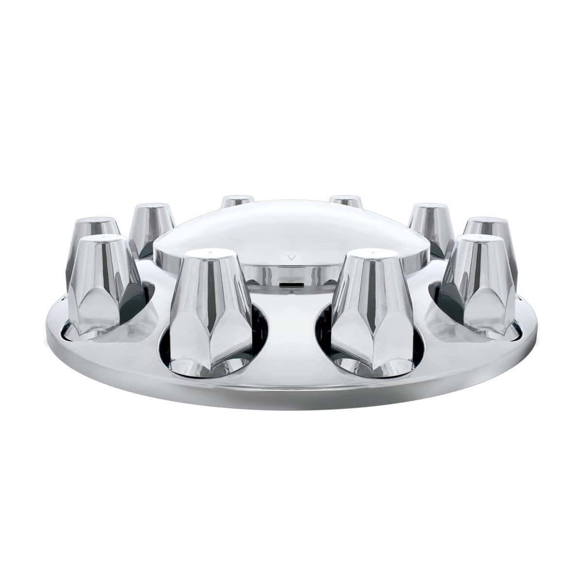 Dome Front Axle Cover With 33Mm Standard Thread-On Nut Covers 1 Dome Front Axle Cover With 33mm Standard Thread-On Nut Covers