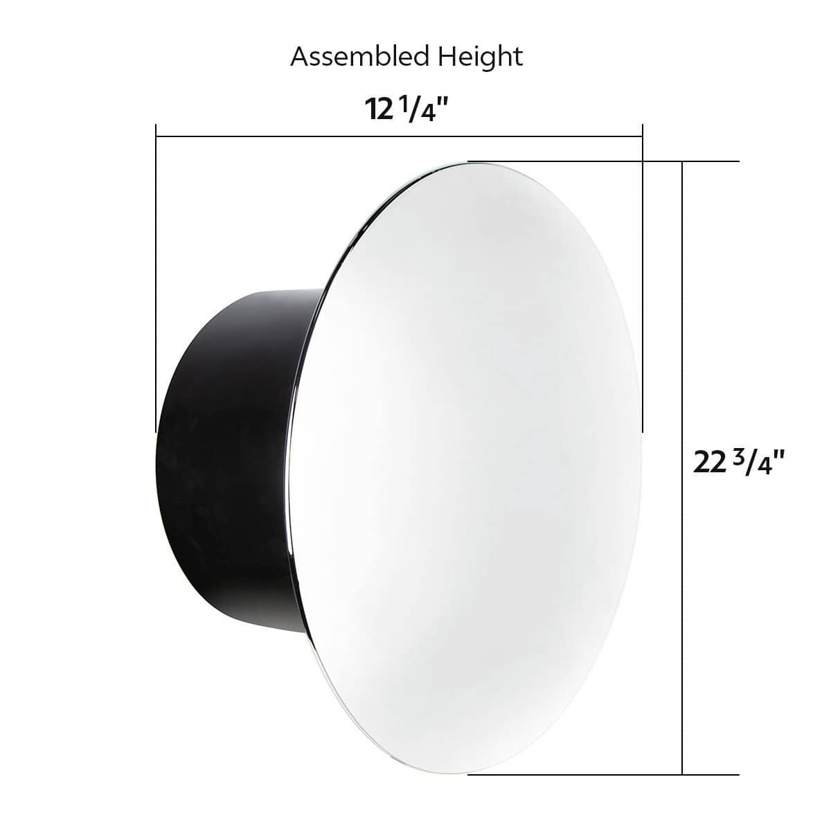 Aero Full-Moon Rear Axle Cover Kit 2 Aero Full-Moon Rear Axle Cover Kit - Chrome