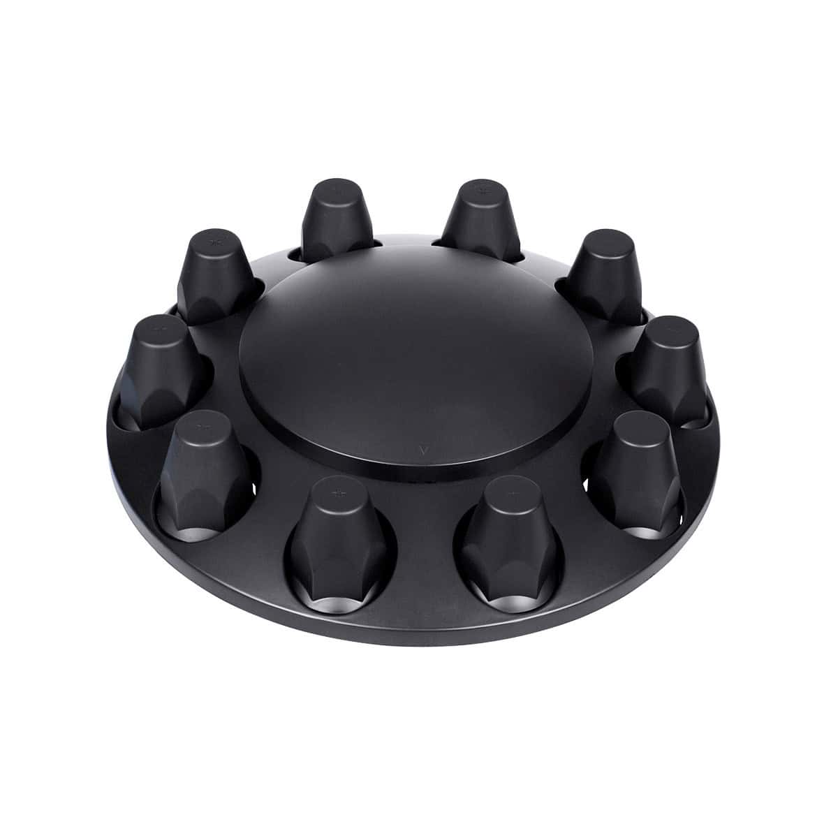 Dome Front Axle Cover With 33Mm Standard Thread-On Nut Covers 3 Dome Front Axle Cover With 33mm Standard Thread-On Nut Covers