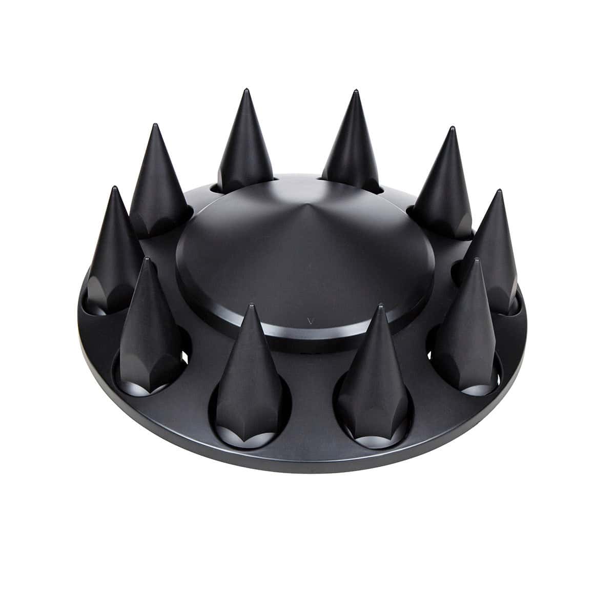 Pointed Front Axle Cover With 33Mm Spike Thread-On Nut Covers 6 Pointed Front Axle Cover With 33mm Spike Thread-On Nut Covers