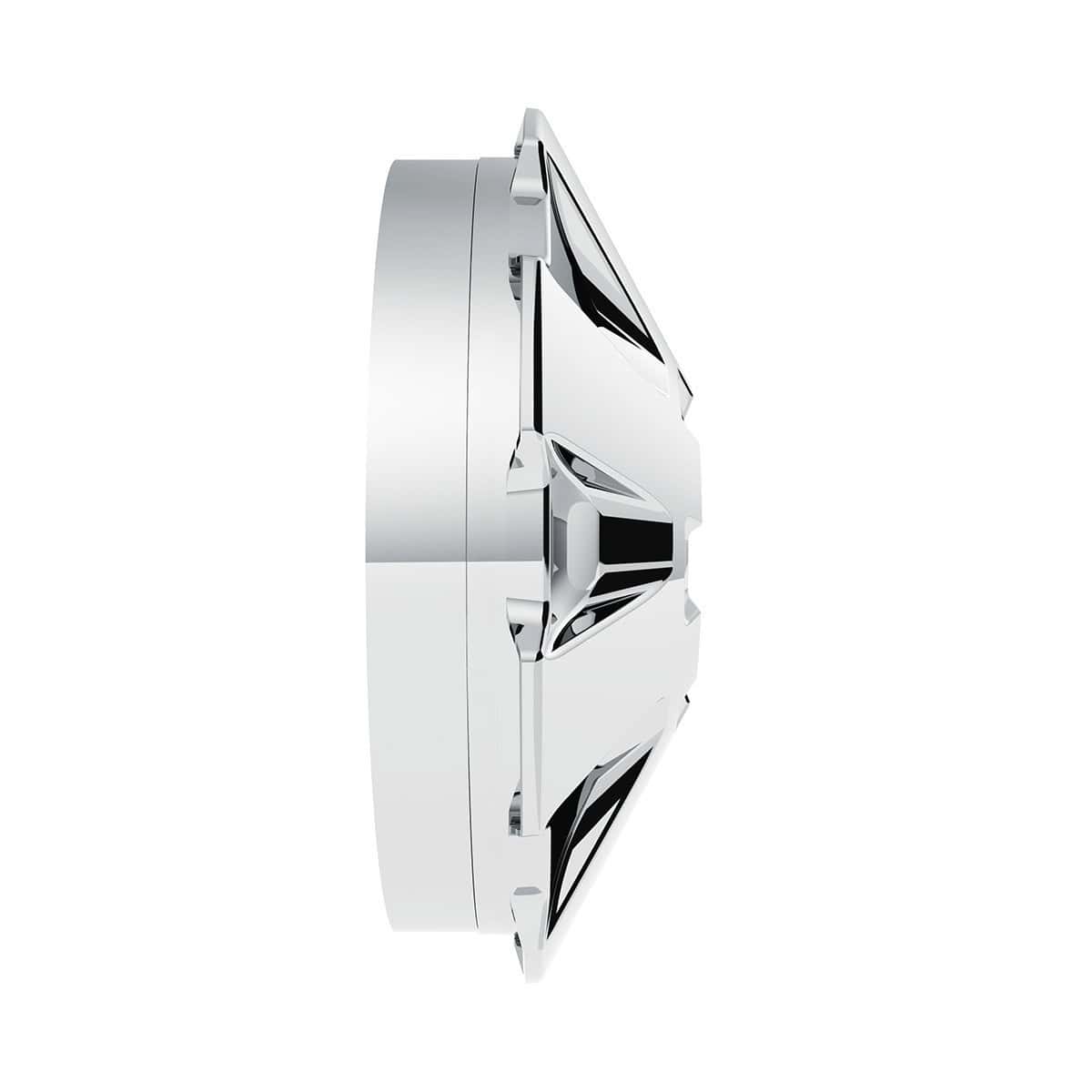 Rubicon Front Axle Cover Kit With 33mm Thread-On Nut Covers-Chrome