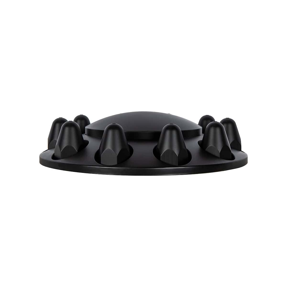 Dome Front Axle Cover With 1-1/2&Quot; Push-On Nut Covers (Color Box) 6 Dome Front Axle Cover With 1-1/2" Push-On Nut Covers (Color Box)