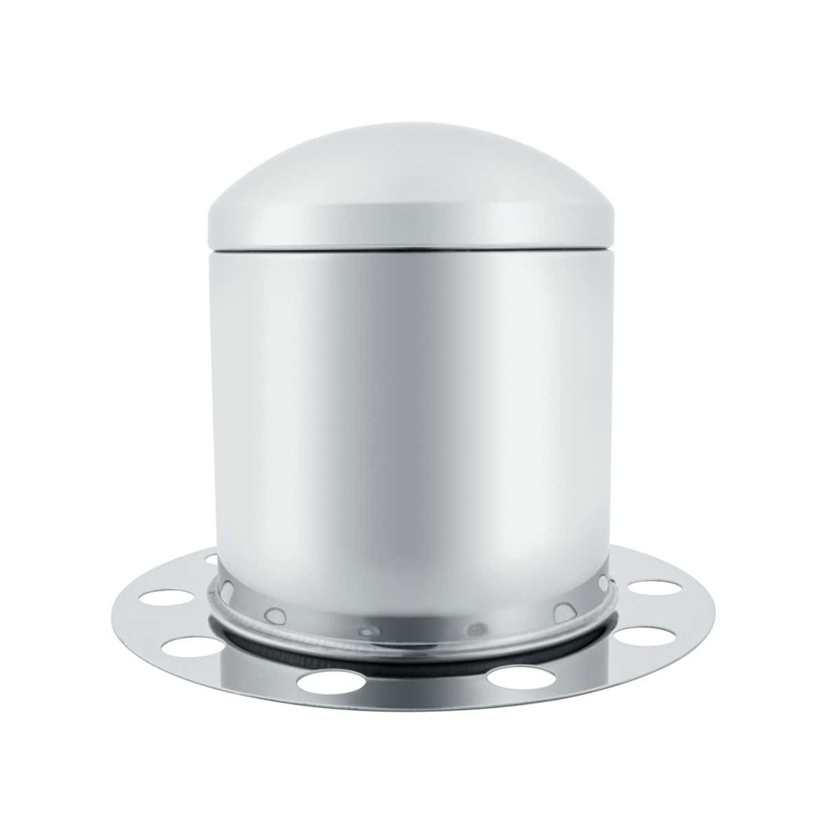 Stainless Dome Rear Axle Cover 3PC Kit For 33mm Nut Cover - Steel/Aluminum Wheel