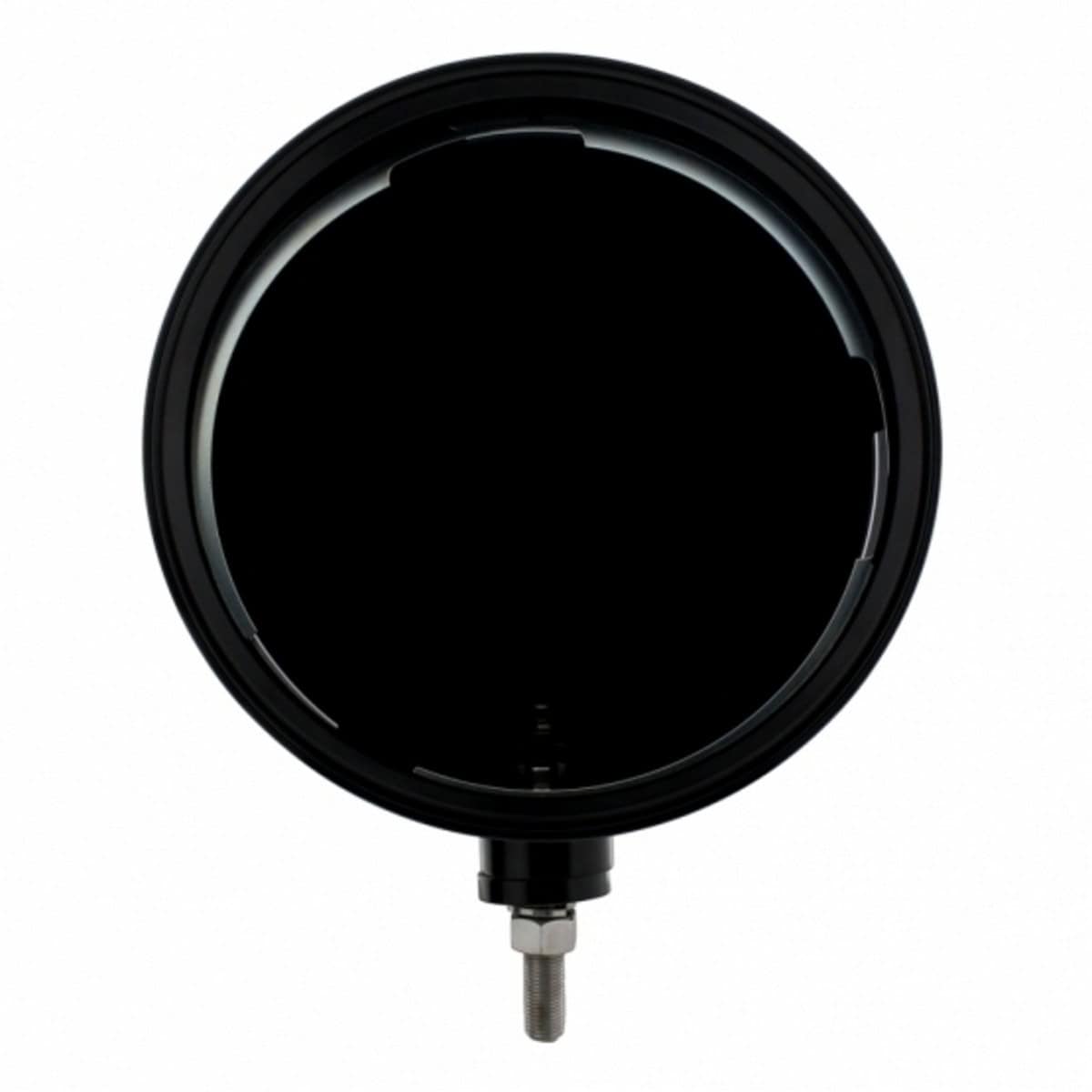Black &Quot;Billet&Quot; Style Groove Headlight Housing 3 Black "BILLET" Style Groove Headlight Housing