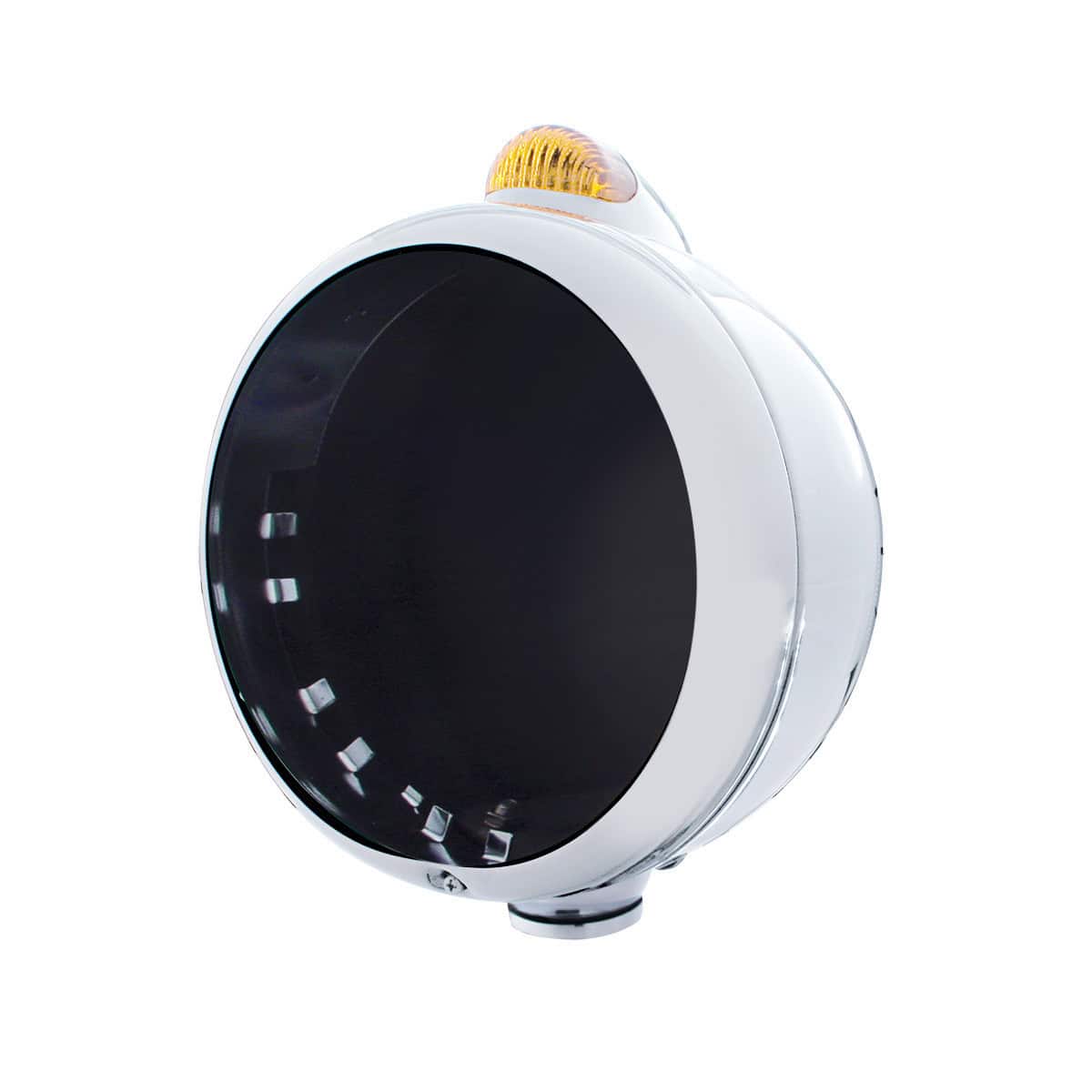 Stainless Steel Guide 682-C Headlight No Bulb With LED Signal