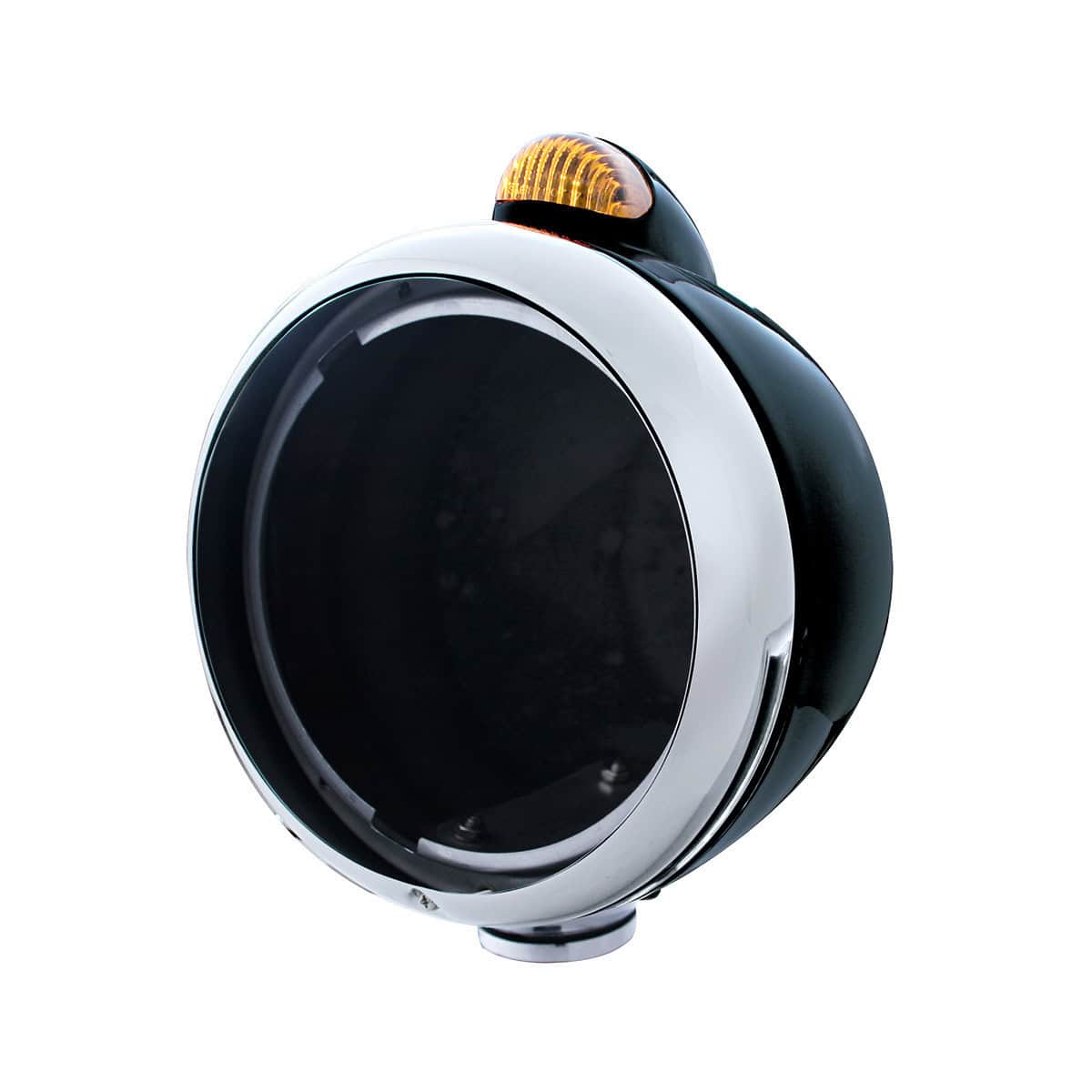 Black Guide 682-C Headlight No Bulb With Led Signal 1 Black Guide 682-C Headlight No Bulb With LED Signal