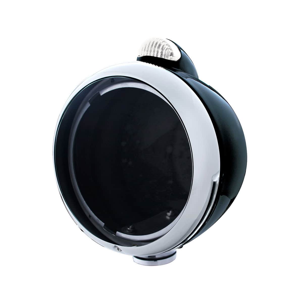 Black Guide 682-C Headlight No Bulb With Led Signal 5 Black Guide 682-C Headlight No Bulb With LED Signal