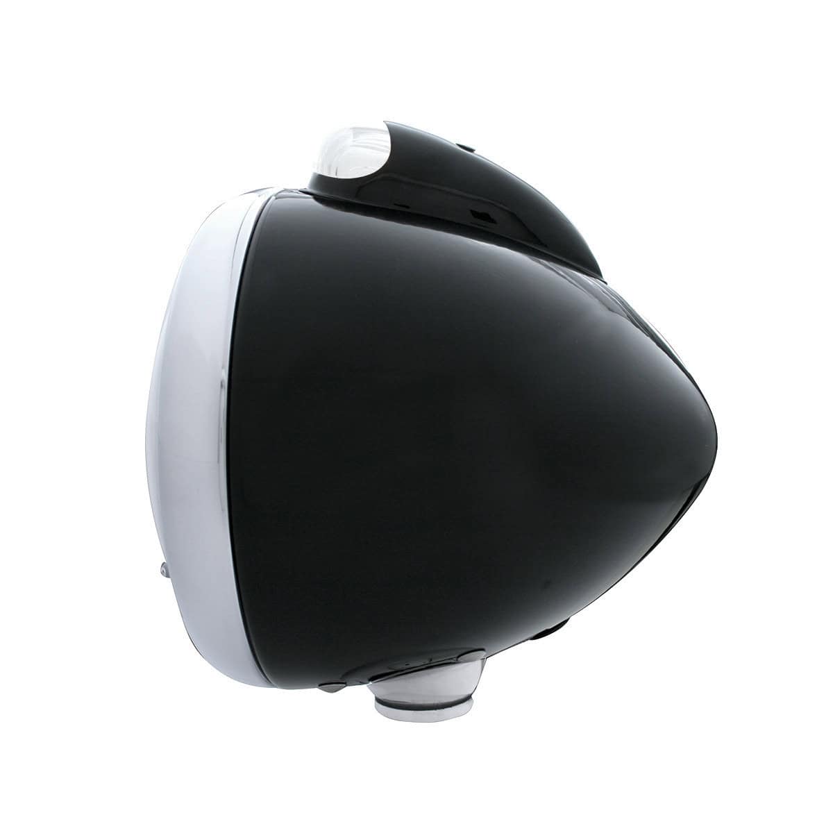 Black Guide 682-C Headlight No Bulb With Led Signal 7 Black Guide 682-C Headlight No Bulb With LED Signal