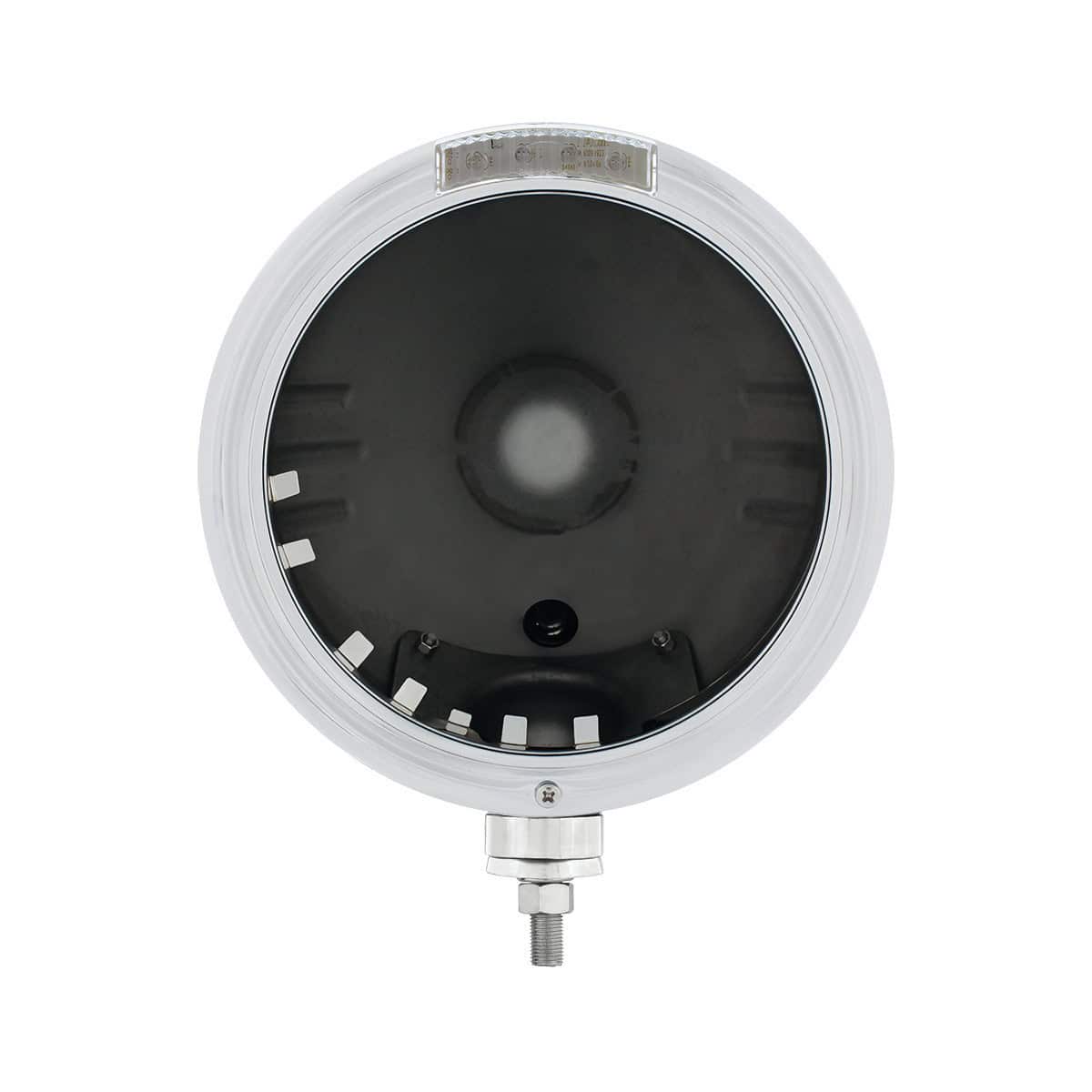 Stainless Steel Classic Stripe Headlight No Bulb With Led Signal 5 Stainless Steel Classic Stripe Headlight No Bulb With LED Signal