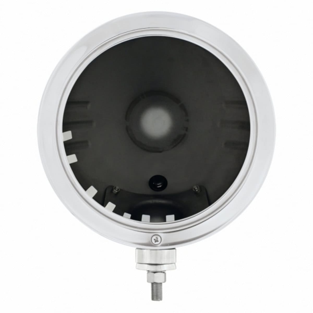Stainless &Quot;Bullet&Quot; Embossed Stripe Headlight Housing 3 Stainless "Bullet" Embossed Stripe Headlight Housing