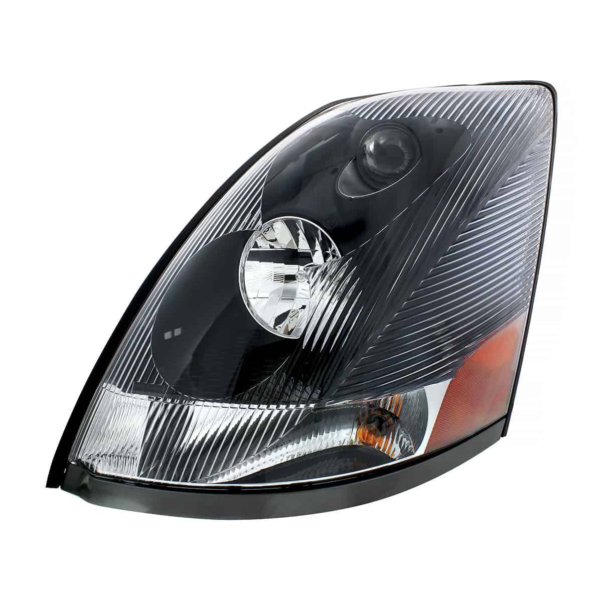 2003-2017 Volvo VN Blackout Headlight – Competition Series