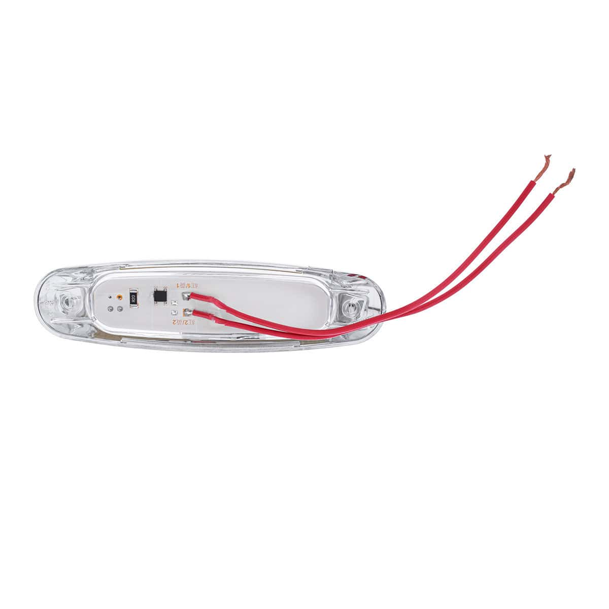 5-3/4&Quot; Wide 3 Led Vipereye Light (Clearance/Marker) - Red Led/Clear Lens 4 5-3/4" Wide 3 LED ViperEye Light (Clearance/Marker) - Red LED/Clear Lens