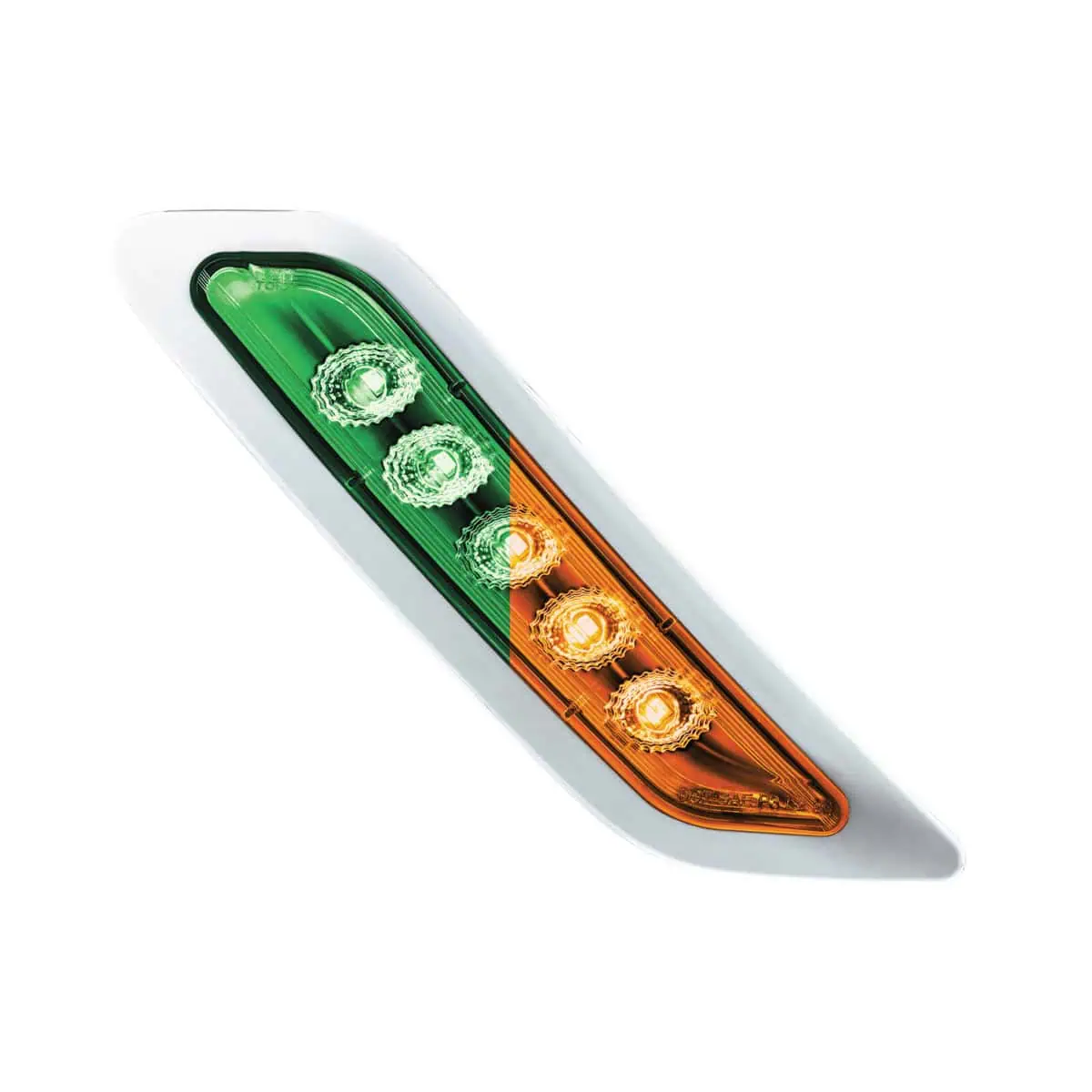 Double Fury 5 LED Door Turn Signal Light For 2012-2021 Peterbilt 579