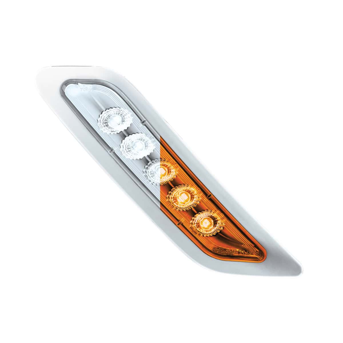 Double Fury 5 LED Door Turn Signal Light For 2012-2021 Peterbilt 579